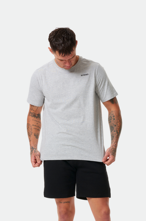 Sting Men's Vision Training T-Shirt | Breathable Cotton-Poly Blend & Athletic Fit - Sambo Store Australasia
