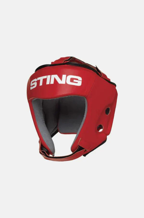 Sting Competition Open Face Head Guard 2.0 | Boxing Australia Approved & IBA Compliant - Sambo Store Australasia
