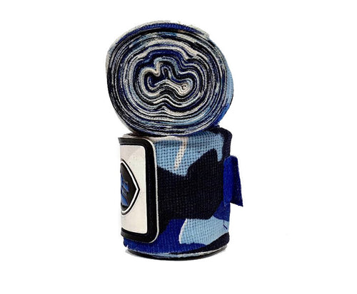 Morgan Camo Elastic Boxing Hand Wraps 180inch - 4m Long (Pair) - Sambo Store Australasia