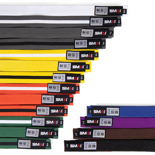 SMAI IBJJF Brazilian Jiu-Jitsu Belt | Jute Core Durability & Compliance - Sambo Store Australasia