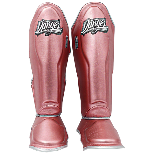 Shin Guards Supermax Semi Leather Pink - Sambo Store Australasia