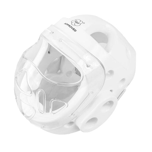 WKF Approved Karate Head Guard with Mask - Sambo Store Australasia