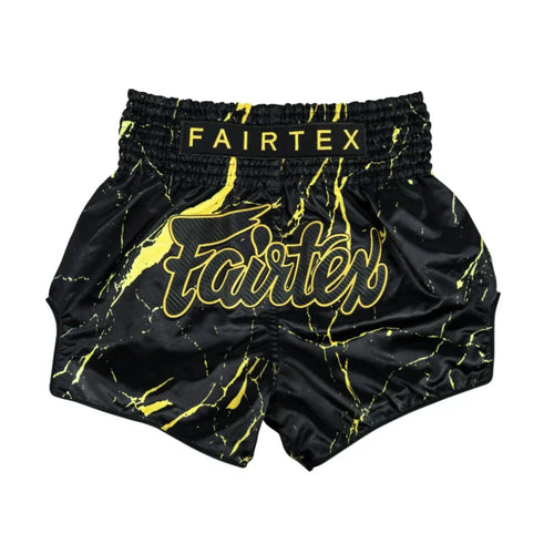 Fairtex Black Marble Muay Thai Shorts - Sambo Store Australasia