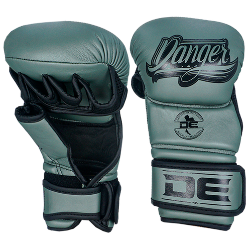 MMA Gloves Danger Sparring Microfiber Army Green - Sambo Store Australasia