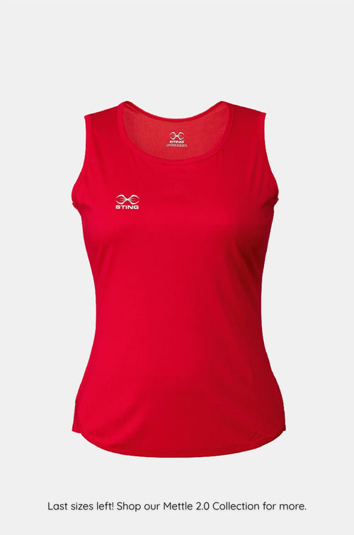 Junior Female Mettle Performance Singlet for Training and Competition Use - Sambo Store Australasia