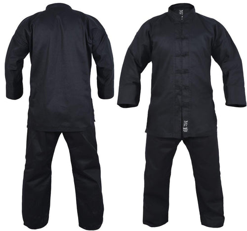 Yamasaki Kung Fu Uniform (Black Trim) - Sambo Store Australasia