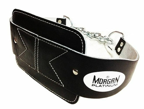 Morgan 'platinum' Leather Dipping Weight Belt - Sambo Store Australasia