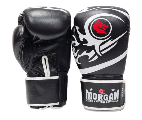 Morgan Elite Boxing & Muay Thai Leather Gloves (8 -12) - Sambo Store Australasia