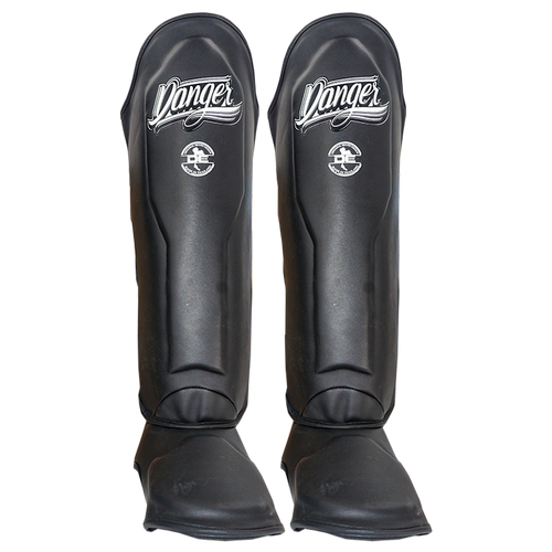 Shin Guards Supermax Microfiber Black - Sambo Store Australasia