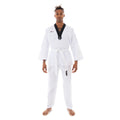 Taekwondo Uniform Classic - 8oz Ribbed Student Dobok (Black V-Neck)