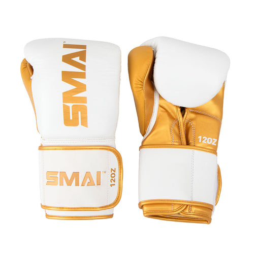 SMAI ProGuard Boxing Gloves | Hybrid Leather Stability & Wrist Lock - Sambo Store Australasia