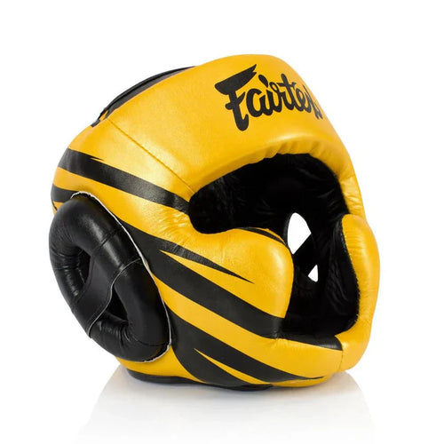 Fairtex Diagonal Vision Microfibre Sparring Headguard - Sambo Store Australasia