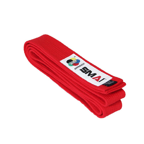SMAI WKF Deluxe Karate Belt | Jute Core Performance & Versatility - Sambo Store Australasia