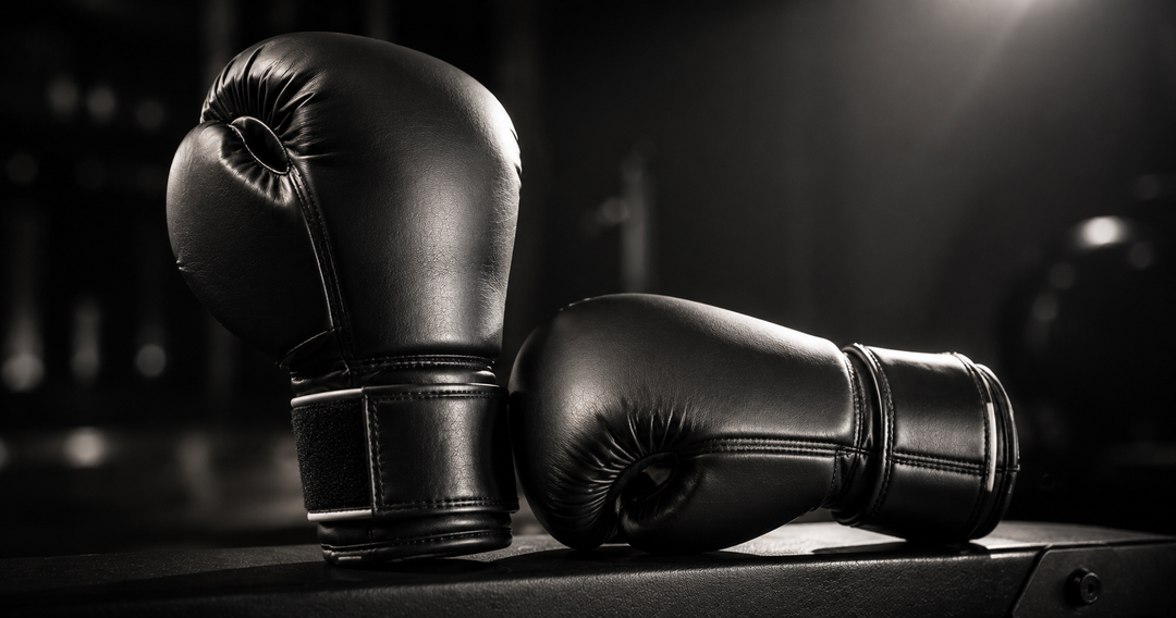 SMAI Elite85 boxing gloves studio product shot showing construction and padding detail