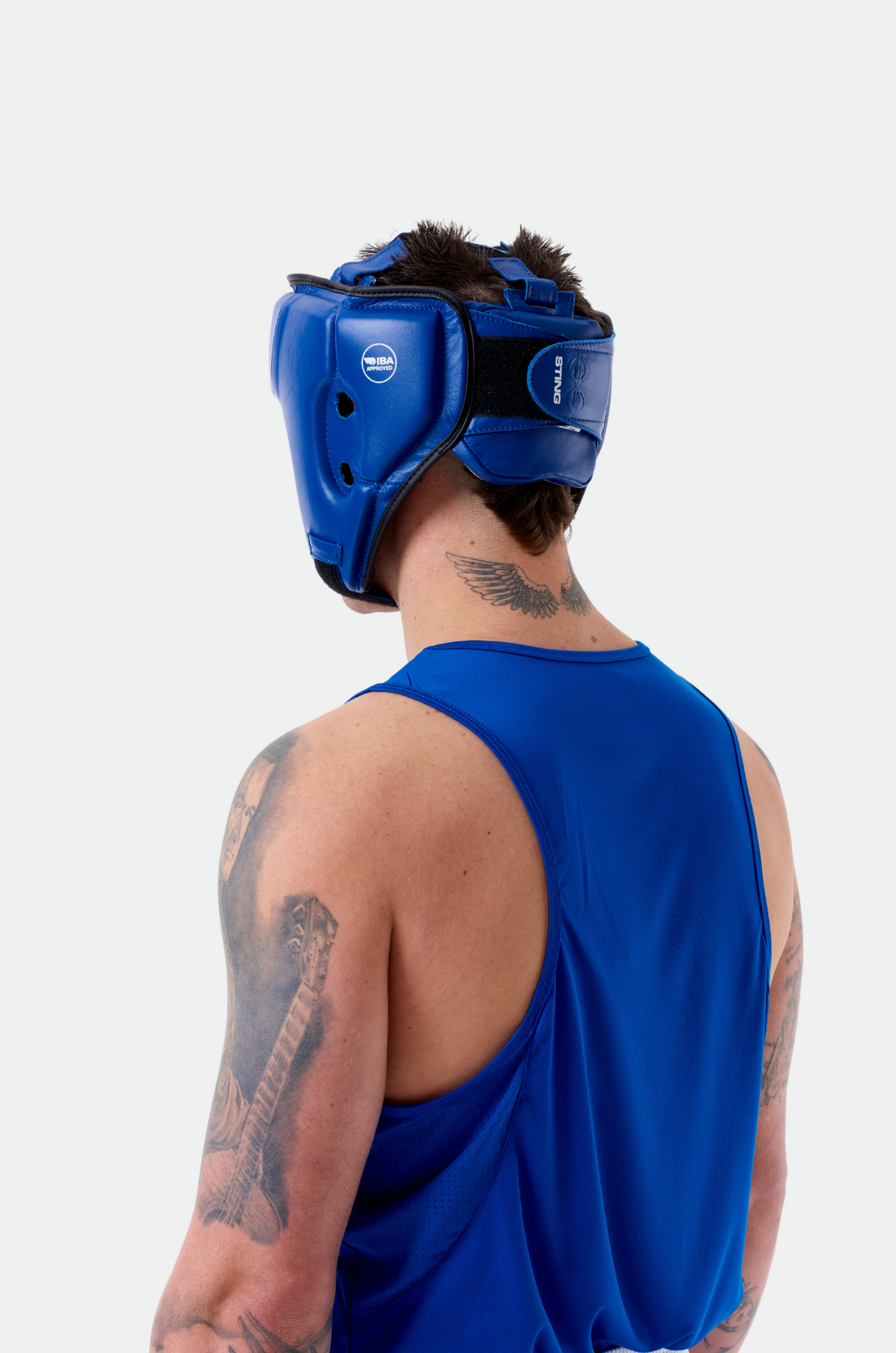 IBA Competition Approved Open Face Head Guard | Protective Boxing & Sparring Headgear