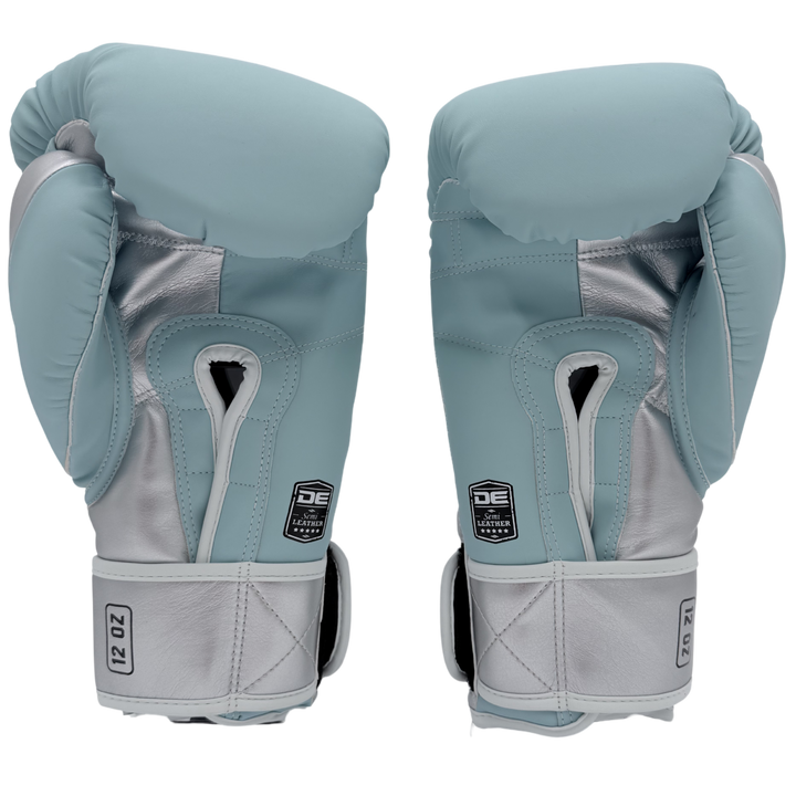 Boxing Gloves Danger Mexican Microfiber Baby Blue - Sambo Store Australasia