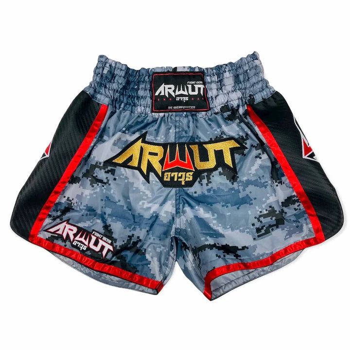 Arwut Carbon Edition Muay Thai Shorts - Sambo Store Australasia