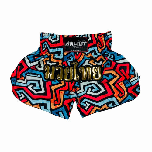 Arwut Zig Zag Muay Thai Shorts - Sambo Store Australasia