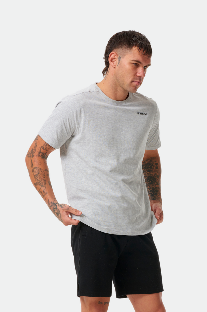 Sting Men's Vision Training T-Shirt | Breathable Cotton-Poly Blend & Athletic Fit