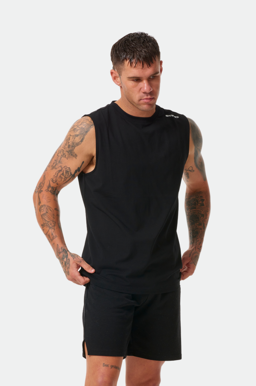 Sting Men's Vision Boxing Singlet | Lightweight Mobility for High-Intensity Training