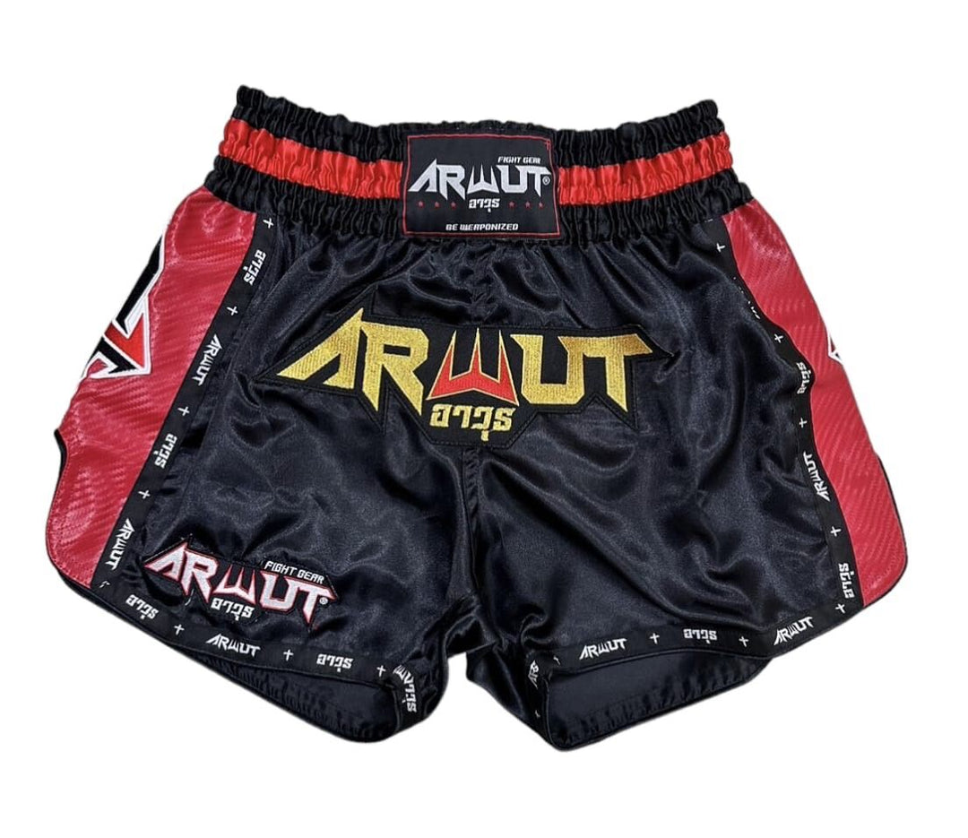 Arwut Carbon Edition Muay Thai Shorts - Sambo Store Australasia