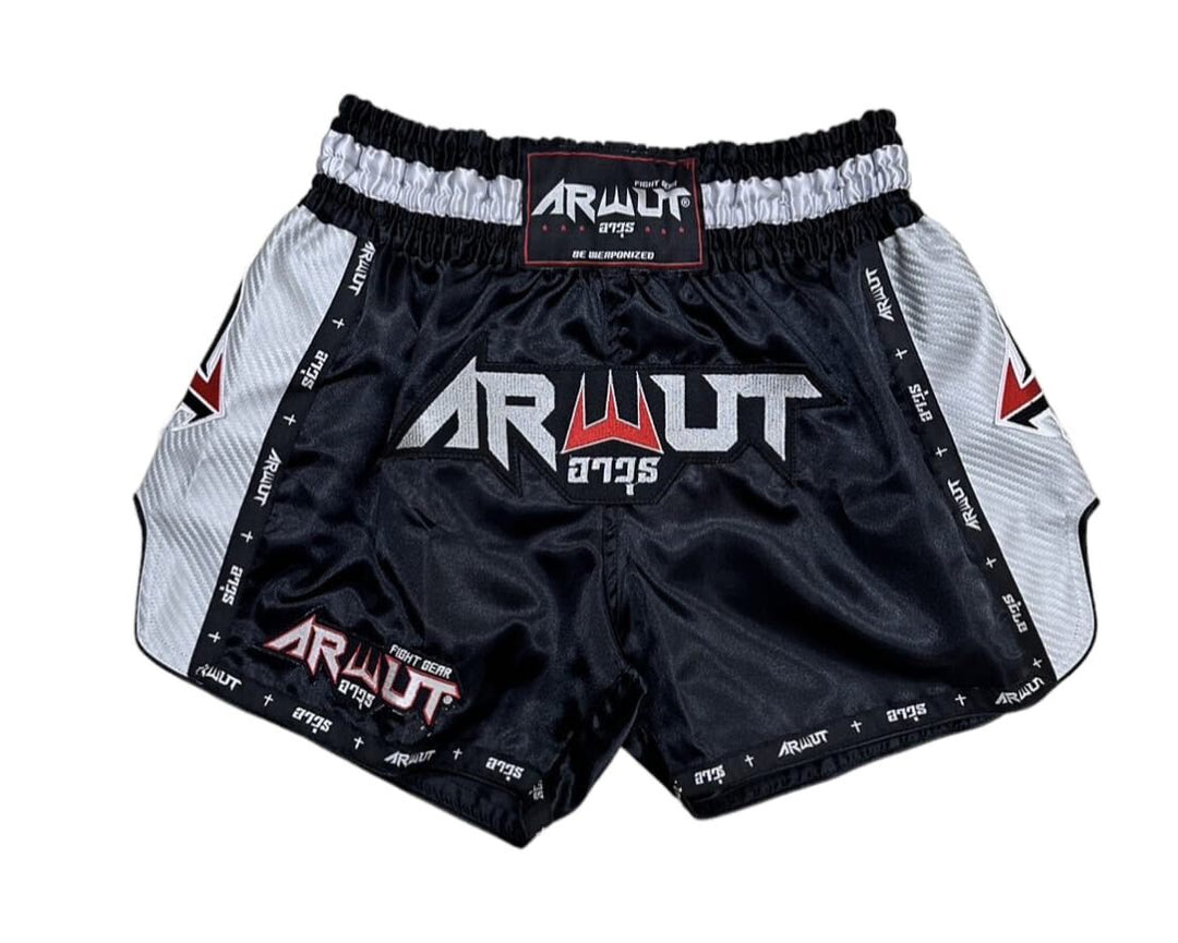 Arwut Carbon Edition Muay Thai Shorts - Sambo Store Australasia