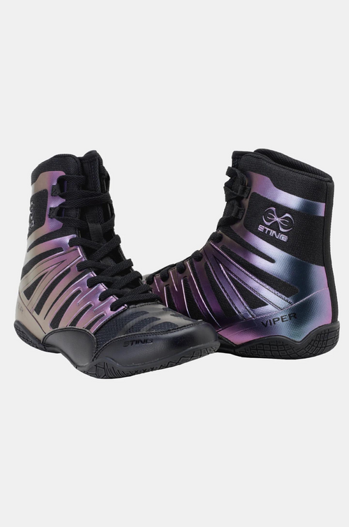 Sting Viper Boxing Shoes | Lightweight Agility & Torsional Support - Sambo Store Australasia