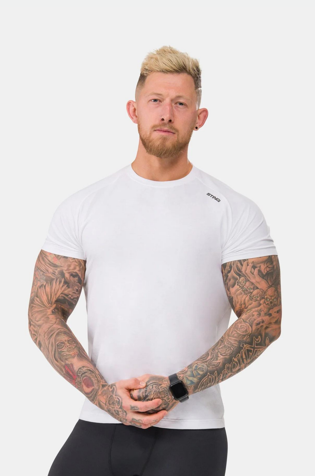 Men's Titan Muscle Tee Performance Athletic Training Gym Tank Top for Workouts