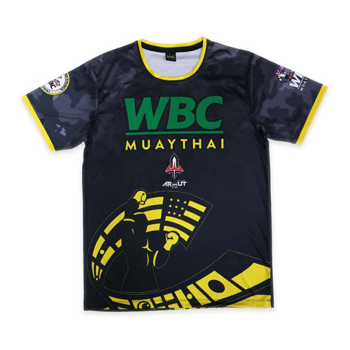 Arwut x WBC Muay Thai Black Crown T-Shirt - Sambo Store Australasia