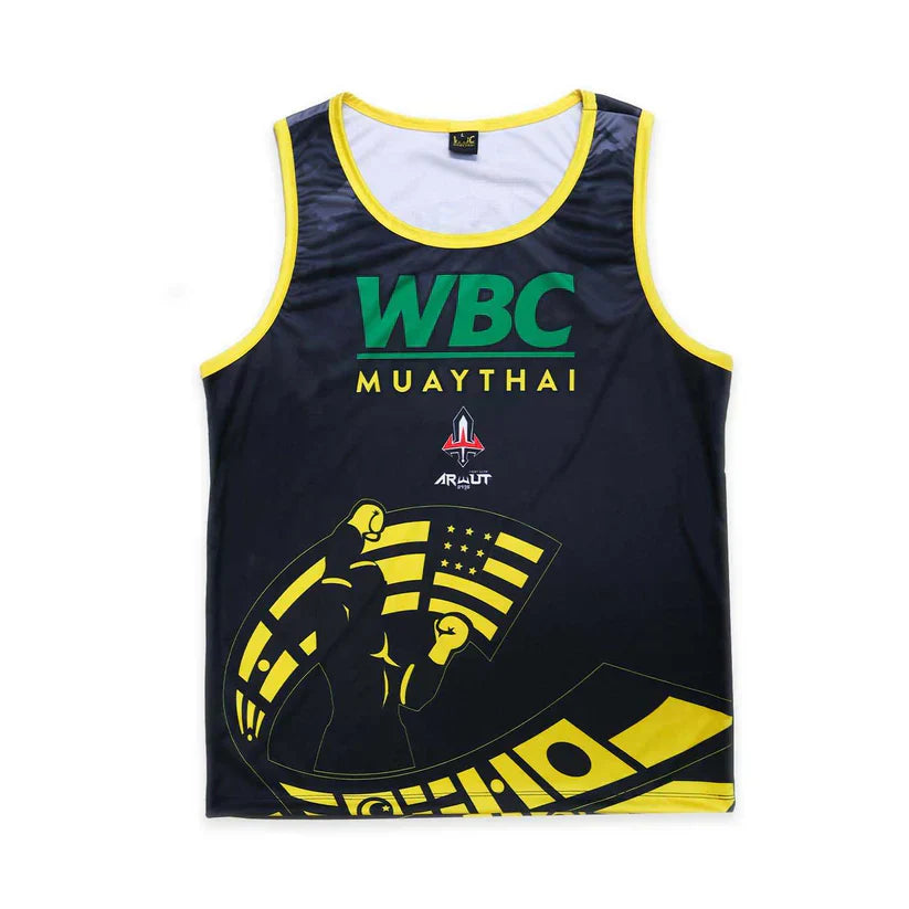 Arwut x WBC Black Crown Singlet - Sambo Store Australasia