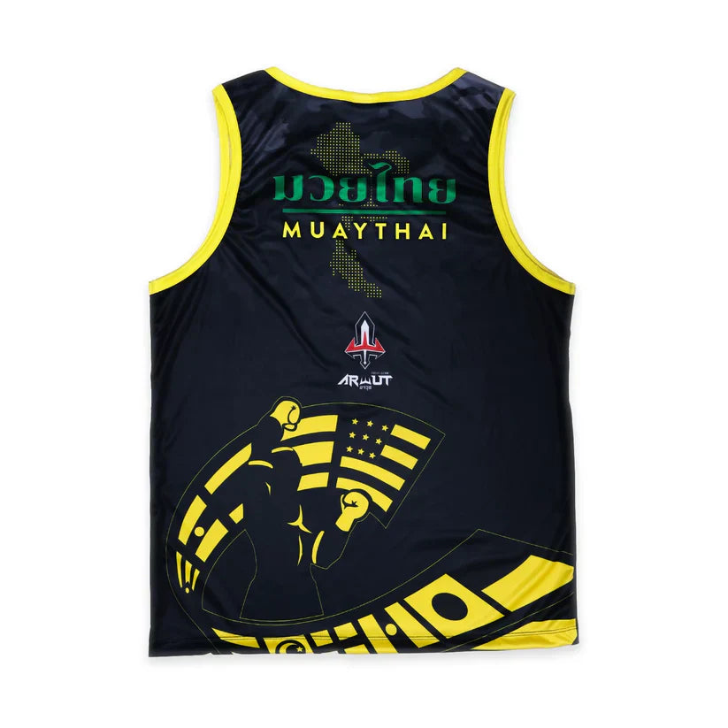 Arwut x WBC Black Crown Singlet - Sambo Store Australasia