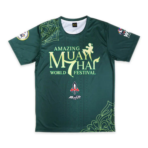 Arwut x WBC Amazing Muay Thai Emerald T-Shirt - Sambo Store Australasia