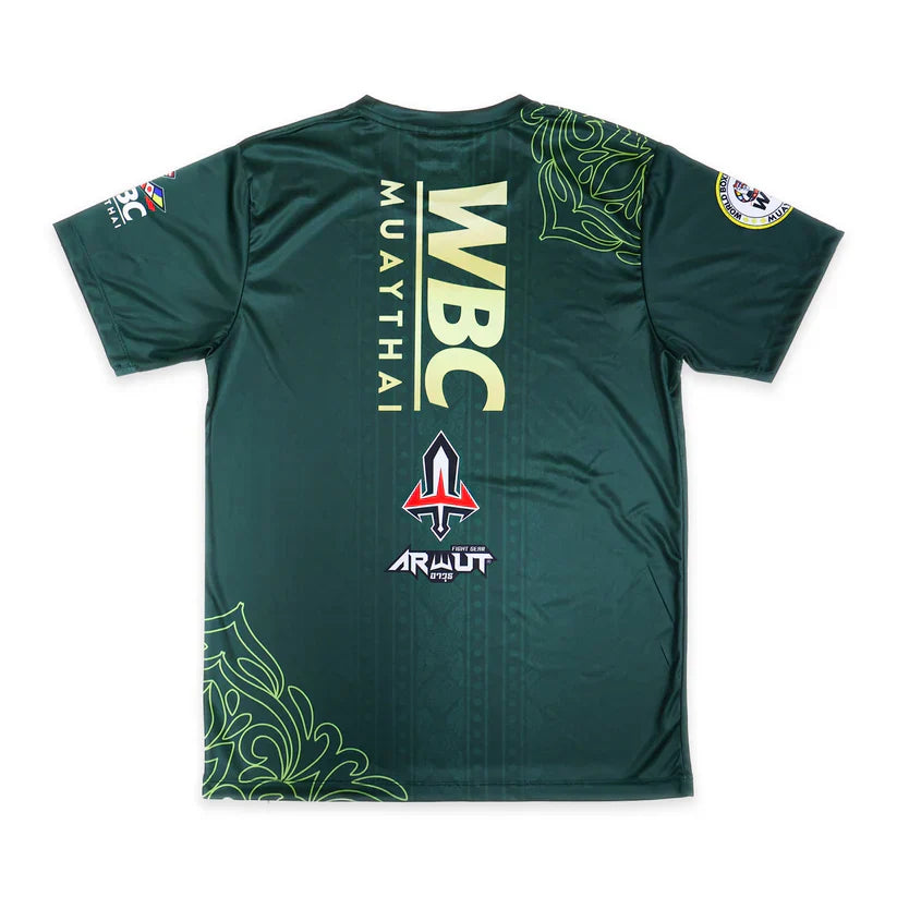 Arwut x WBC Amazing Muay Thai Emerald T-Shirt - Sambo Store Australasia