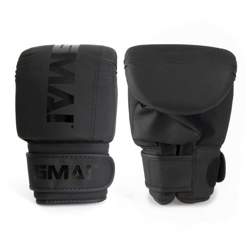 Triple Black Boxing Bag Mitts - Sambo Store Australasia