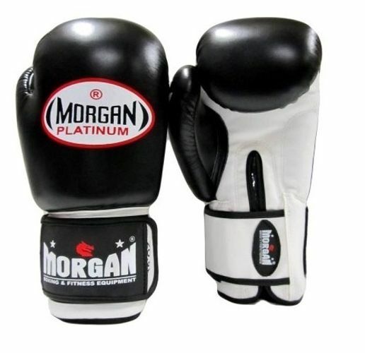 MORGAN V2 PLATINUM LEATHER SPARRING GLOVES