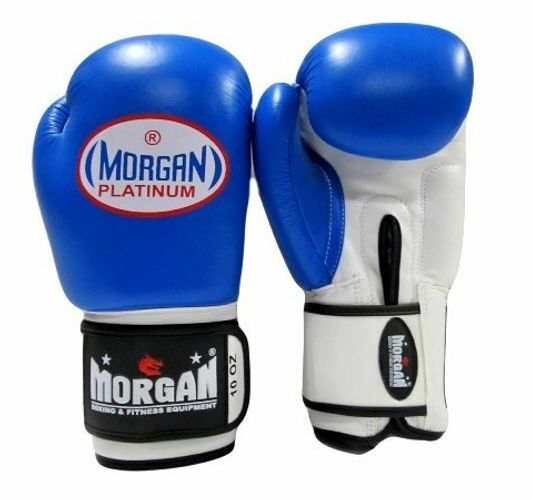 MORGAN V2 PLATINUM LEATHER SPARRING GLOVES