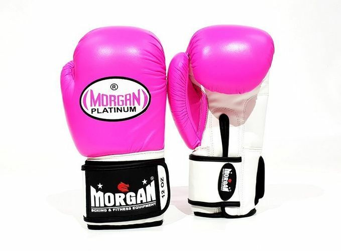 MORGAN V2 PLATINUM LEATHER SPARRING GLOVES
