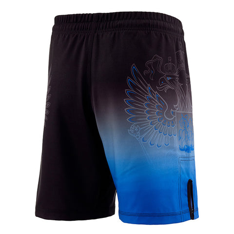 Blue MMA Shorts: Union of MMA of Russia Approved