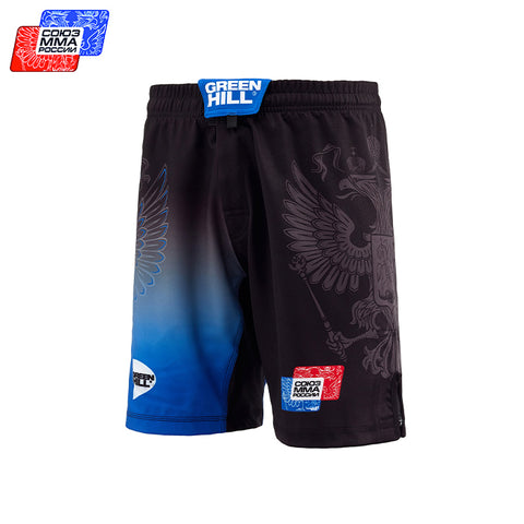 Blue MMA Shorts: Union of MMA of Russia Approved