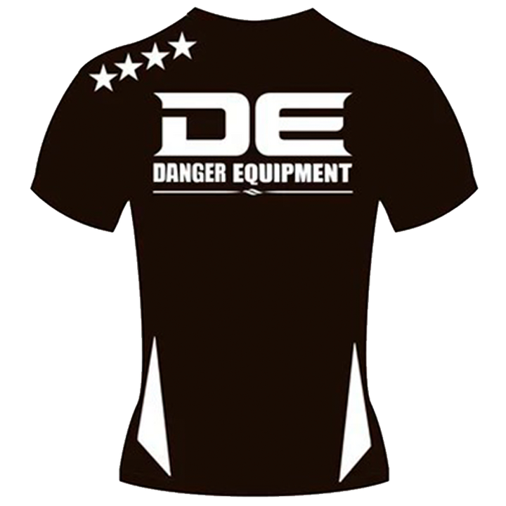 T-Shirt Cotton USA Danger Black White - Sambo Store Australasia