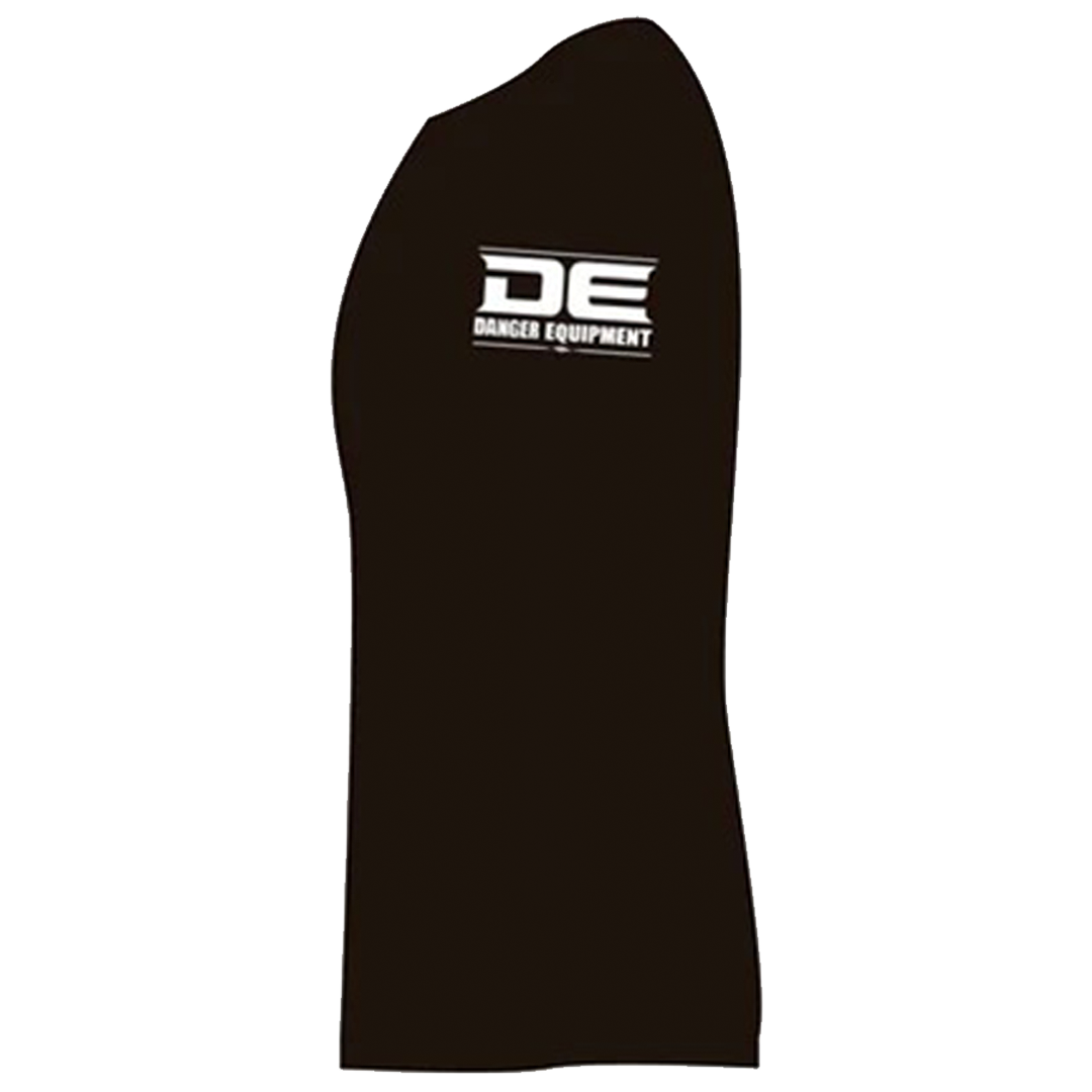 T-Shirt Cotton USA Danger Black White - Sambo Store Australasia