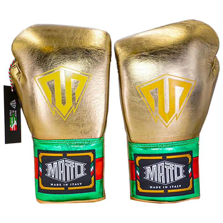 Boxing Gloves Laces Matto 24k Gold Edition - Sambo Store Australasia