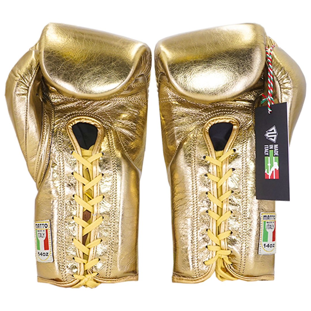Boxing Gloves Laces Matto 24k Gold Edition - Sambo Store Australasia