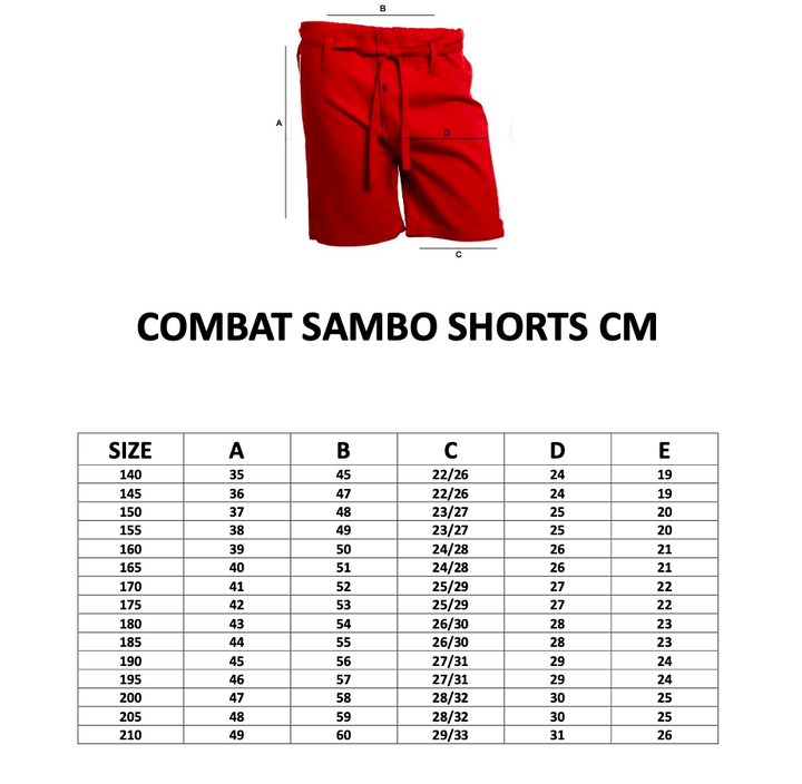 DSI Combat-Sambo Shorts FIAS approved