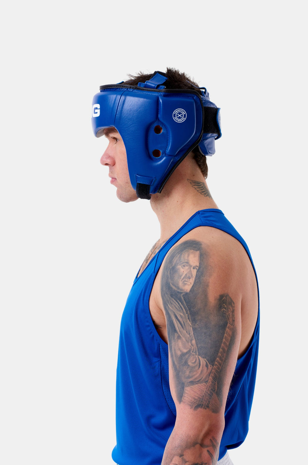IBA Competition Approved Open Face Head Guard | Protective Boxing & Sparring Headgear
