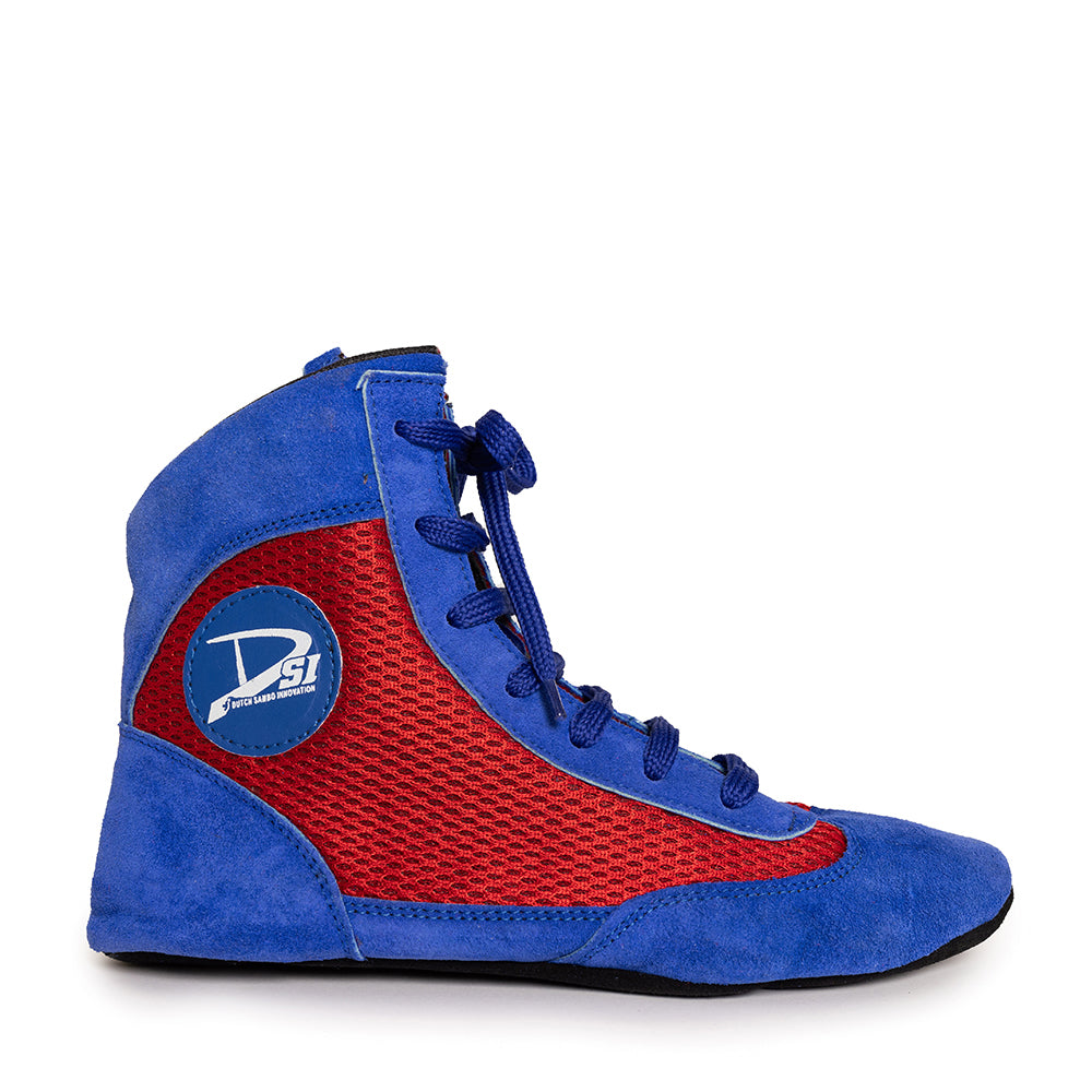 FIAS Approved Blue Competition Sambo Shoes Sambovki