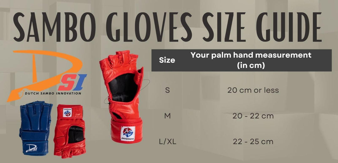 DSI Combat-Sambo Gloves Leather FIAS approved