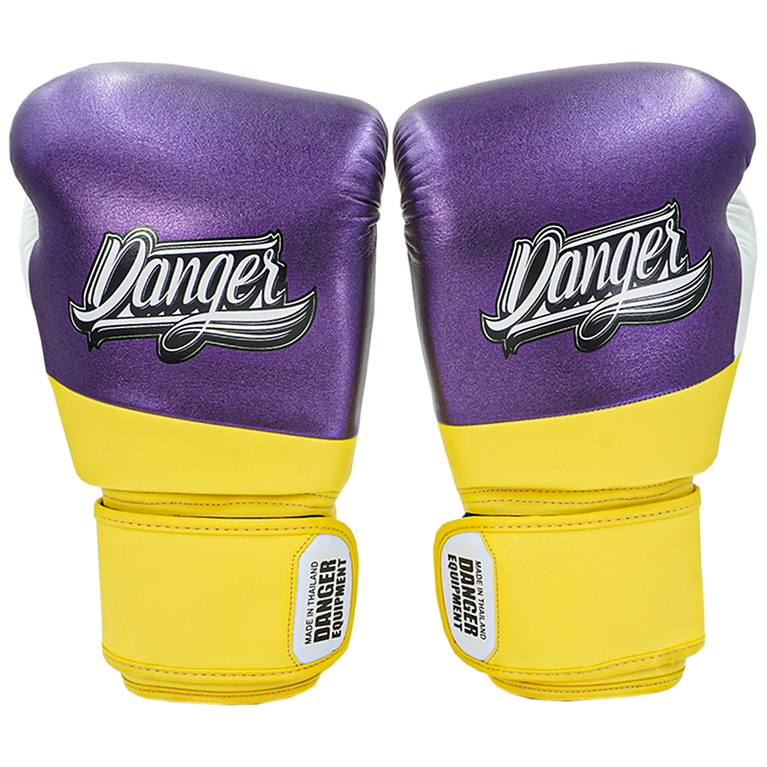 Boxing Gloves Danger EVO Microfiber Lakers - Sambo Store Australasia