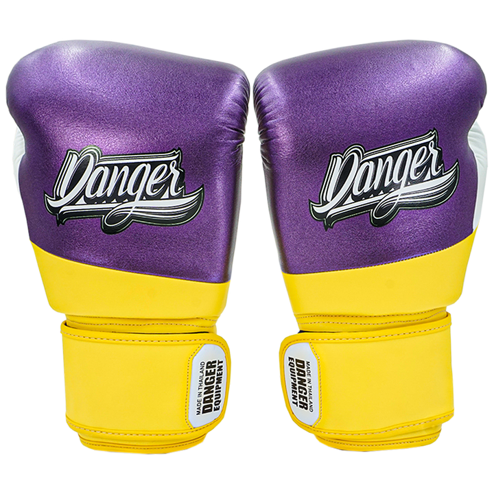 Boxing Gloves Danger EVO Microfiber Lakers - Sambo Store Australasia