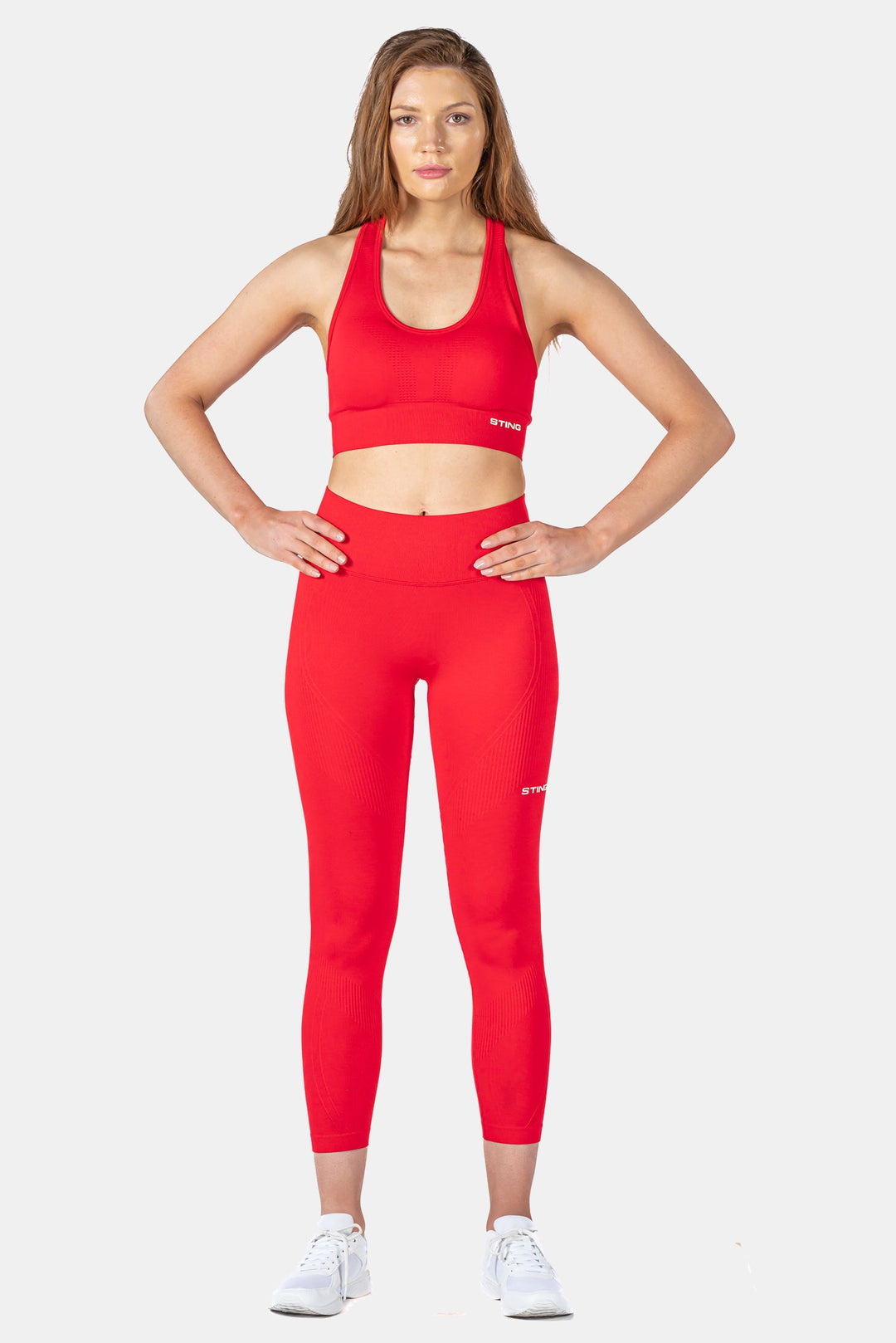 Allure Seamless Sports Leggings | High-Waist Performance Workout Activewear